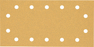 EXPERT C470 brusni papir s 14 luknjami za ekscentrične brusilnike, 115 x 230 mm, G 60, 10 kosov
