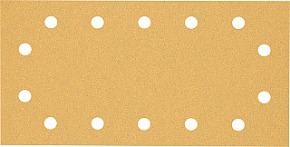 EXPERT C470 brusni papir s 14 luknjami za ekscentrične brusilnike, 115 x 230 mm, G 80, 10 kosov