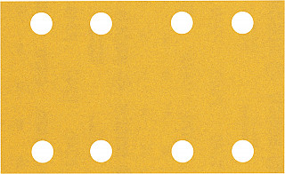 EXPERT C470 brusni papir z 8 luknjami za vibracijske brusilnike, 80 x 133 mm, G 240, 10 kosov