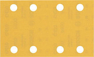 EXPERT C470 brusni papir z 8 luknjami za vibracijske brusilnike, 80 x 133 mm, G 400, 10 kosov