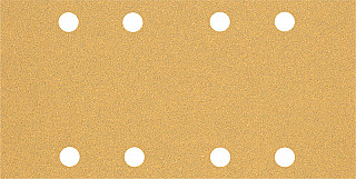 EXPERT C470 brusni papir z 8 luknjami za vibracijske brusilnike, 93 x 186 mm, G 60, 50 kosov