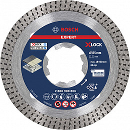 EXPERT HardCeramic X-LOCK diamantna rezalna plošča, 85 x 22,23 x 1,6 x 7 mm