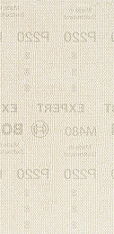 EXPERT M480 brusna mreža za vibracijske brusilnike, 93 x 186 mm, G 220, 10 kosov