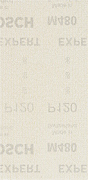 EXPERT M480 brusna mreža za vibracijske brusilnike, 93 x 186 mm, G 120, 50 kosov