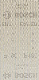 EXPERT M480 brusna mreža za vibracijske brusilnike, 93 x 186 mm, G 180, 50 kosov