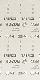 EXPERT M480 brusna mreža za vibracijske brusilnike, 115 x 230 mm, G 400, 50 kosov