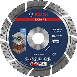 EXPERT MultiMaterial diamantna rezalna plošča, 150 x 22,23 x 2,4 x 12 mm