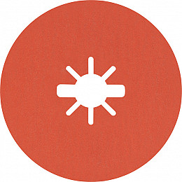 EXPERT R782 Prisma Ceramic X-LOCK vlaknena keramična plošča, 125 mm, 22,23 mm, G 120, 5 kosov