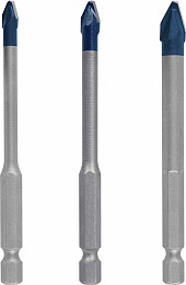 3 - delni komplet BOSCH EXPERT sveder za trdo keramiko 