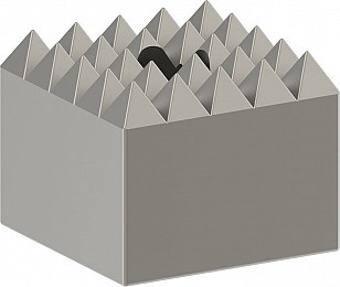 Jekleno teptalo PRO SDS max-4C, 60 x 60 mm