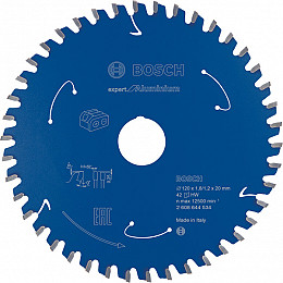 List za krožno žago Expert for Aluminium za akumulatorske žage 120x1,8/1,2x20 T42