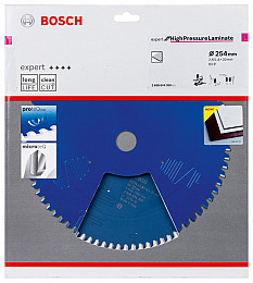 List za krožno žago Expert for High Pressure Laminate 254 x 30-80