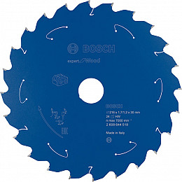 List za krožno žago Expert for Wood za akumulatorske žage 216x1,7/1,2x30 T24