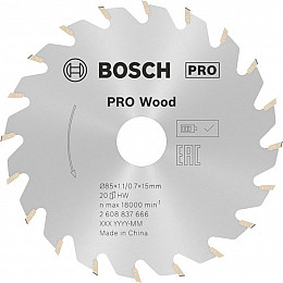 List za krožno žago PRO Wood cordless, 85 x 1,1 x 15 mm