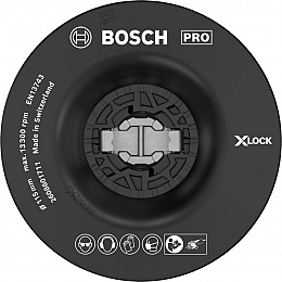 Mehki podporni krožnik PRO, 115 mm, X-Lock