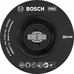 Mehki podporni krožnik PRO, 125 mm, X-Lock