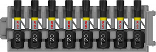 Nastavek PRO Torx Impact, T20, 25 mm, 8 kosa