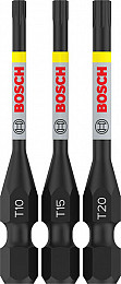 Nastavki PRO T Impact, T10, T15, T20, 55 mm, 3 kosi