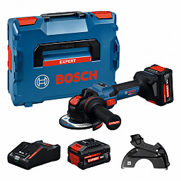 Akumulatorski kotni brusilnik s sistemom X-LOCK EXPERT EXWX18V-15S