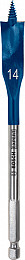 Ploščati rezkalni sveder EXPERT Self Cut Speed, 14 x 152 mm