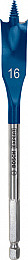 Ploščati rezkalni sveder EXPERT Self Cut Speed, 16 x 152 mm