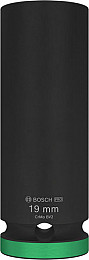 PRO Impact Socket, 1/2 palca, 19 mm, globok