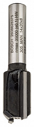Ravni rezkar, 8 mm, D1 14 mm, L 19,6 mm, G 51 mm