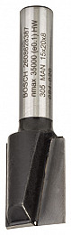 Ravni rezkar, 8 mm, D1 15 mm, L 19,6 mm, G 51 mm