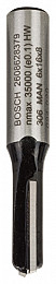 Ravni rezkar, 8 mm, D1 6 mm, L 15,7 mm, G 48 mm
