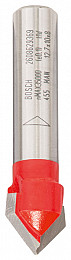 Rezkar za V-utore Expert for Wood, 8 mm, D 12,7 mm, L 10 mm, G 44,5 mm, 90°