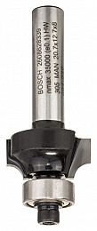 Rezkar za zaoblitev, 8 mm, R1 4 mm, L 10,5 mm, G 53 mm