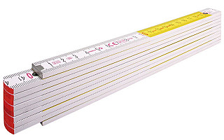 Leseni meter STABILA 717 belo/rumen, 2m