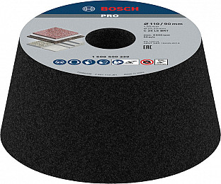 Stožčasti brusni lonec PRO Metal, 90 x 110 x 55 mm, G24