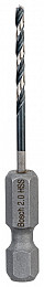 Sveder s šesterorobim steblom HSS 2,0 mm
