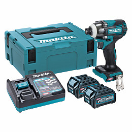 Akumulatorski udarni vijačnik 40V XGT MAKITA TD004GD201 + FEEL THE ENERGY GRATIS BL4040F Akumulator*