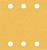 10-delni komplet brusnih papirjev s 6 luknjami EXPERT C470 za vibracijske brusilnike, 115 x 107 mm, G 120
