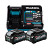 Set akumulatorjev MAKITA XGT (2 x 40V/4,0Ah + DC40RA)