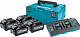 Set akumulatorjev MAKITA XGT (4 x 40V/4,0Ah + DC40RB)