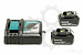 Set akumulatorjev MAKITA (2 x 18V/5,0Ah + DC18RC)