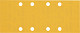 EXPERT C470 brusni papir z 8 luknjami za vibracijske brusilnike, 93 x 230 mm, G 240, 10 kosov