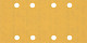 EXPERT C470 brusni papir z 8 luknjami za vibracijske brusilnike, 93 x 186 mm, G 180, 50 kosov