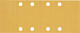 EXPERT C470 brusni papir z 8 luknjami za vibracijske brusilnike, 93 x 230 mm, G 180, 10 kosov