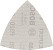 EXPERT M480 brusna mreža za deltaste brusilnike, 93 mm, G 320, 5 kosov