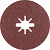 EXPERT R781 Prisma Ceramic X-LOCK vlaknena keramična plošča, 125 mm, 22,23 mm, G 80, 5 kosov