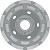 Lončasti brus PRO Concrete, 50 x 115 mm, 22,23 mm
