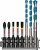 Mešani 8-delni komplet s svedri PRO Impact Set in škatlo Pick and Click, PH2 x 50 mm, PZ2 x 50 mm, T20 x 50 mm, T25 x 50 mm, T30 x 50 mm, MC 5/6/8 x 50 mm