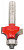 Rezkar za zaoblitev Expert for Wood, 8 mm, D 25,4 mm, R1 6,35 mm, L 12,7 mm, G 55 mm