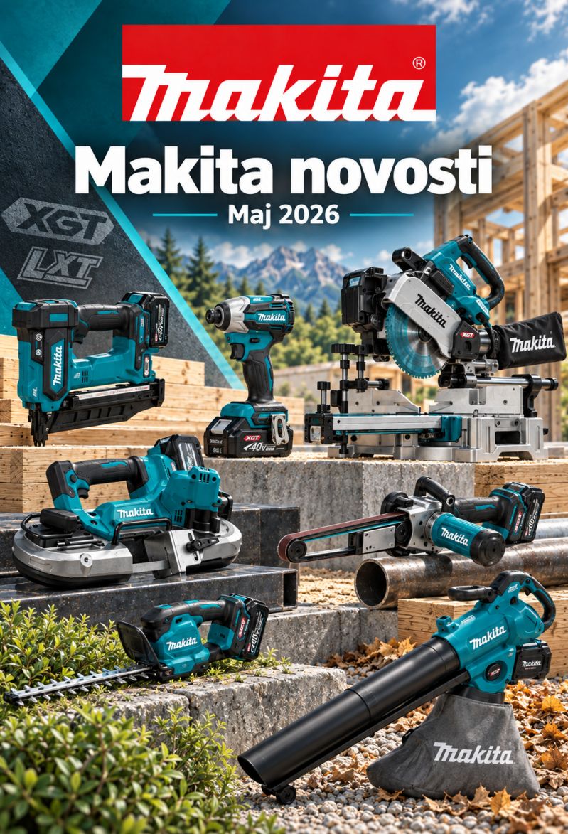NOVOSTI - MAKITA MAJ. 2026