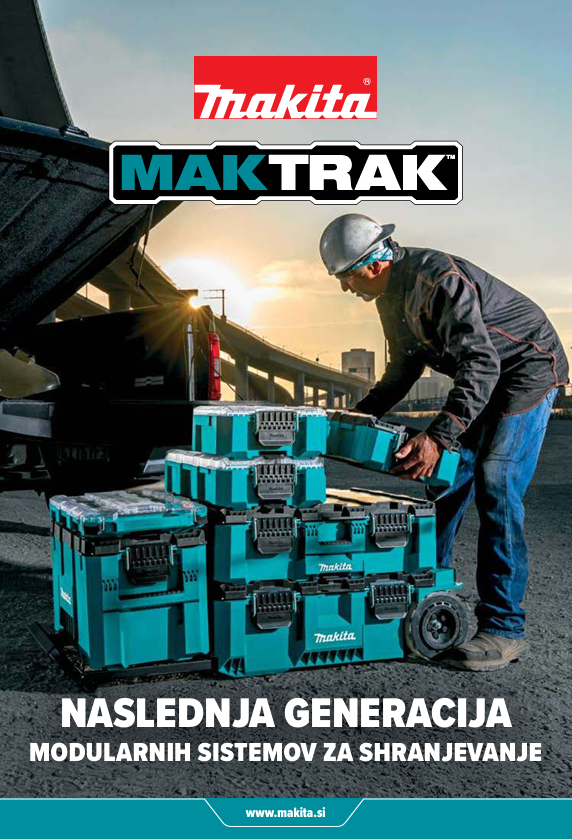 NOVOSTI - MAKITA MAKTRAK kovčki 2025