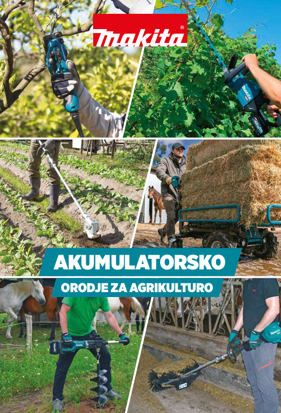 MAKITA ORODJE ZA AGRIKULTURO 2025